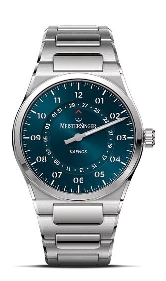 Armbanduhr MeisterSinger KAENOS in Stahl KSOD939 - KSOD939
